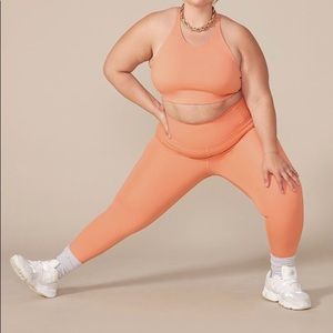 Compressive High Waisted Legging - Sherbert